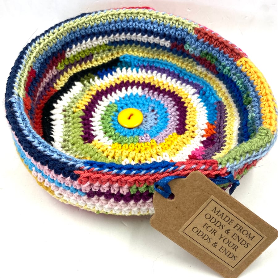 Crochet Dish for Odds and Ends