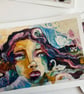 Woman Art Sticker - Original Art - Laptop and Planner Decor