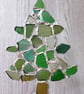 Seaglass Christmas tree suncatcher  - Image 5