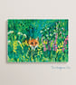 Fox art print mounted two sizes  - Image 4