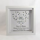 Personalised Heart Anniversary Frame