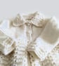 Hand knitted babys matinee coat,baby coat,traditional baby,vintage baby knits - Image 4