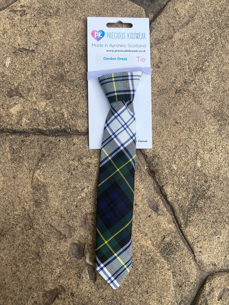 Gordon Dress Tartan Tie, Toddler, Kids