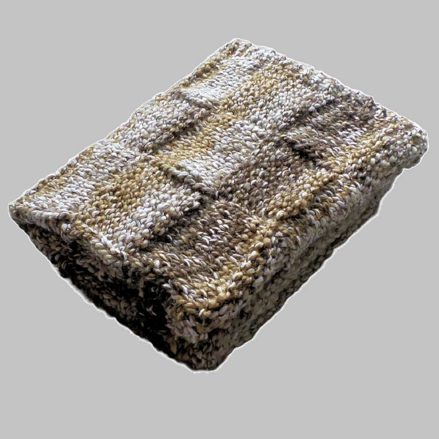KNITTING PATTERN PDF Cappuccino Blanket