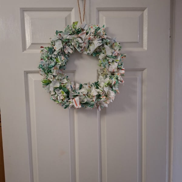 Rag wreath 