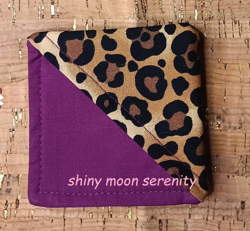 Leopard Print, Corner Bookmark