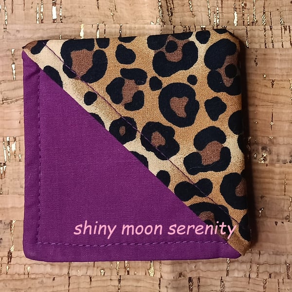 Leopard Print, Corner Bookmark