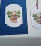 Birthday card and gift tag. Father's day. Jogging. Ref 429