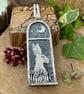 SOLD RESERVED FOR ALEX Moonlit Meadow Hare Pendant - Image 1