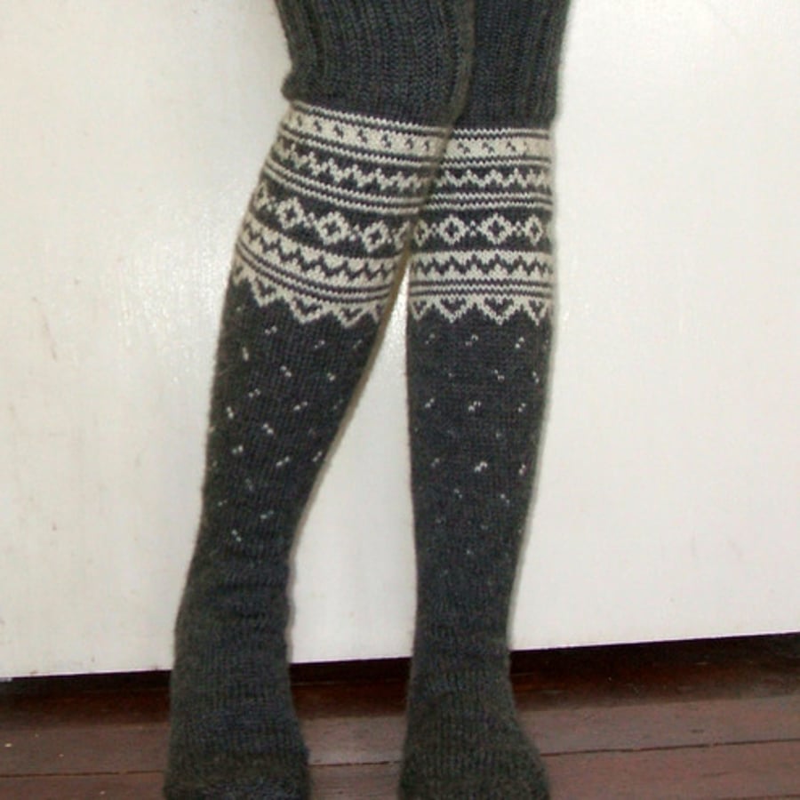 FREE SHIPPING - Long Winter Socks