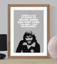 George Best Quote Print - Image 1