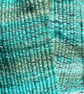 Ocean Hand Woven Scarf in Handspun Yarn - Image 3