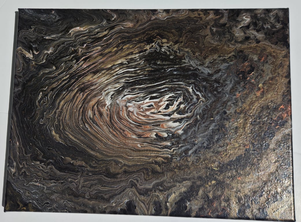 "Ancient Glow "Original Handmade Abstract Acrylic Painting on Canvas Wall Art 