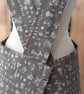 Linen medium sized apron  - Image 1