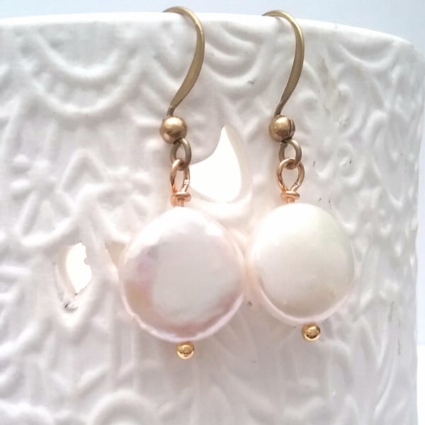 Keshi Pearl Earrings 