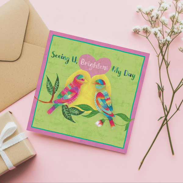 Brighten My Day Greetings Card