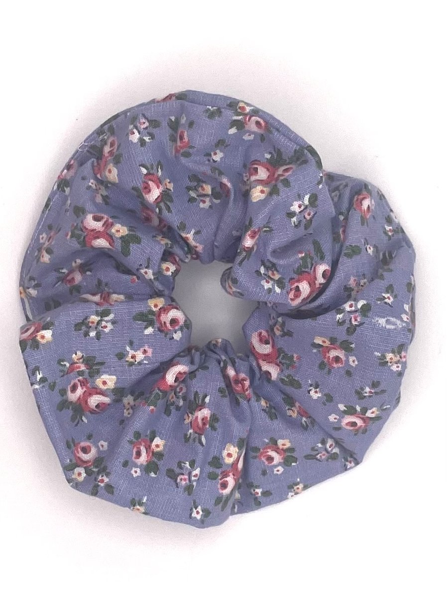 SCRUNCHIE - Tea Dress Blue