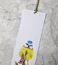 Blue Tit Bookmark - Printed from Original Drawing - Image 2