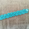 Crochet Bracelet in Turquoise