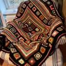 Made to order - Classic granny square blanket