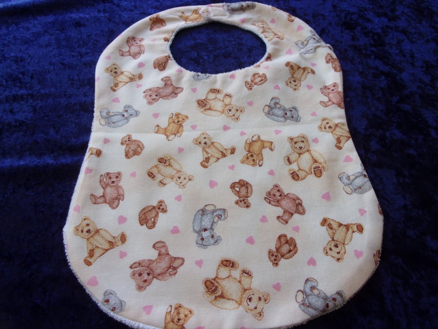 Babies Bib With Teddy Bears