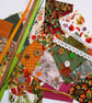 Mini Autumn slow stitching or junk journal kit for a beginner - Image 6