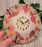 Red Mushroom Fantasy Wall Clock - Image 2
