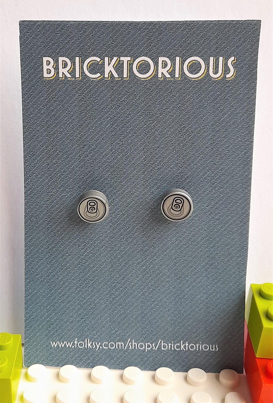 Lego Ringpull Earrings