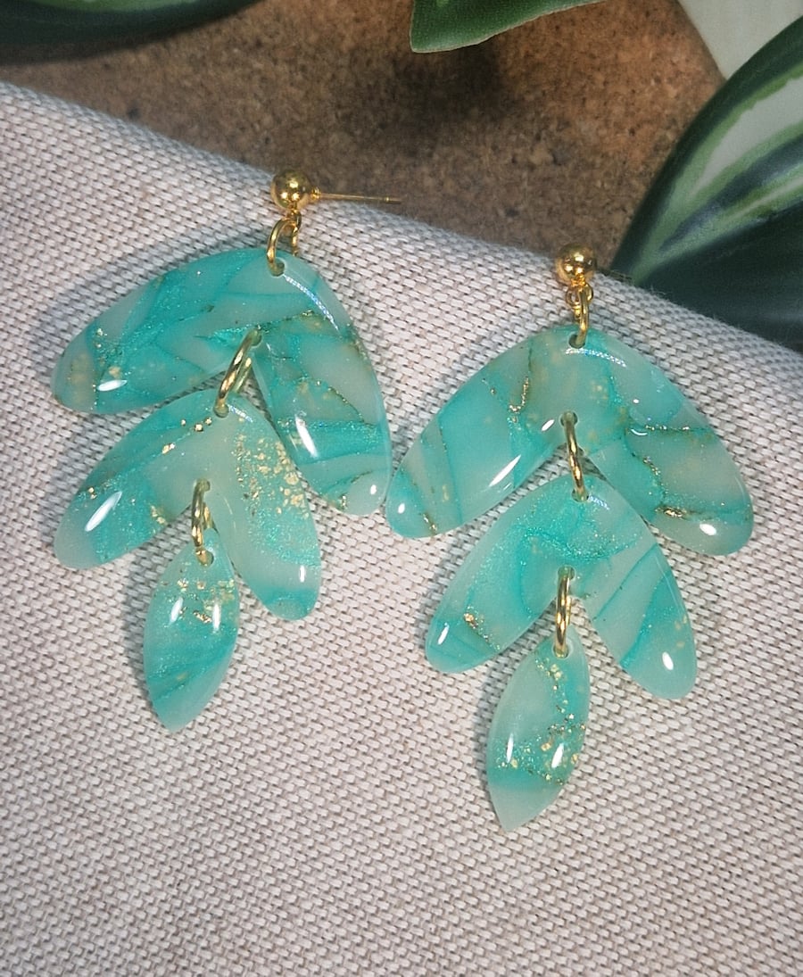 Polymer Clay Earrings: Pretty Pastels