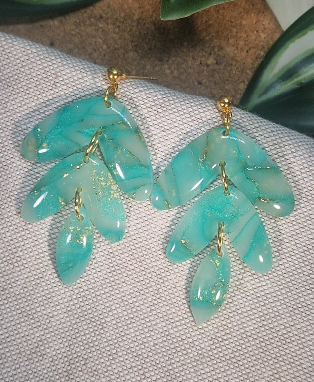 Polymer Clay Earrings: Pretty Pastels