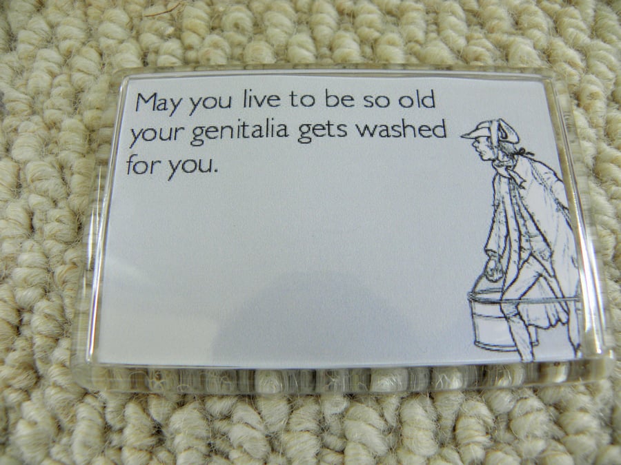 May You Live To Be So Old Magnet