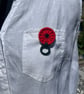 Glasses Holder Brooch - 'Poppy' - Image 2
