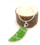 Sea Glass Necklace - Wire Wrapped Sea Glass - One of a Kind Gift - Image 4