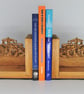 Tractor Bookends in Solid Oak