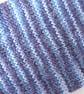 Hand-cranked Sparkly Knitted Ribbed Wool Socks Size 4 to 5 - Image 4