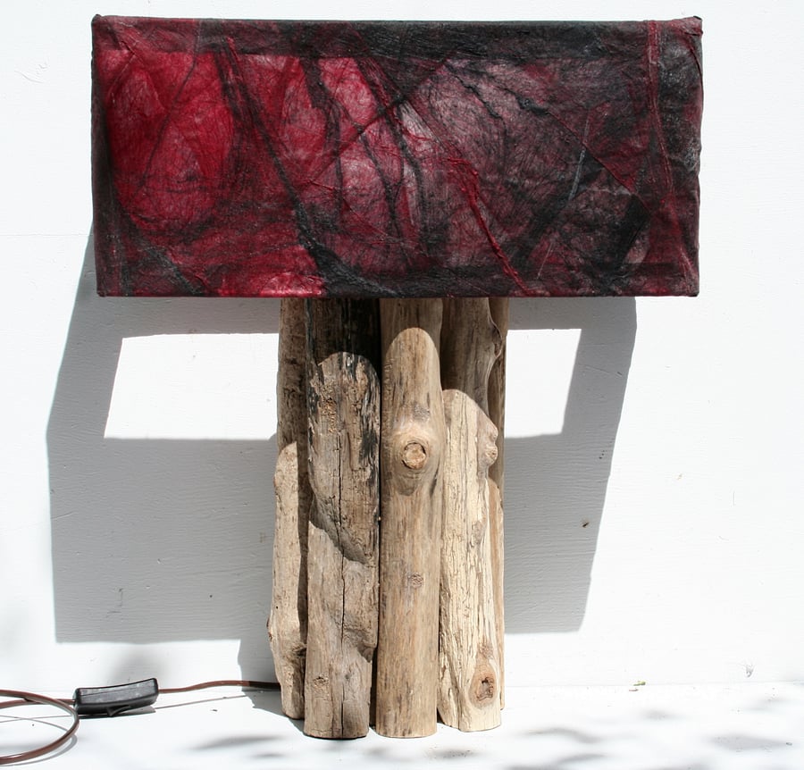 Driftwood Table lamp, BASE ONLY, shade sold separately Drift Wood Lamp