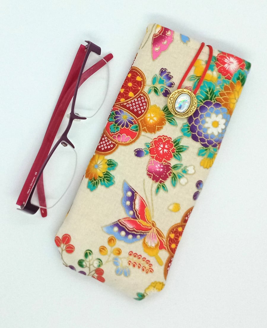 Japanese print glasses case 251H