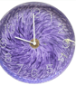 Hand Painted Customised Wall Clock Indoor 25 cm Silent Quartz Clock SOLD - Image 4