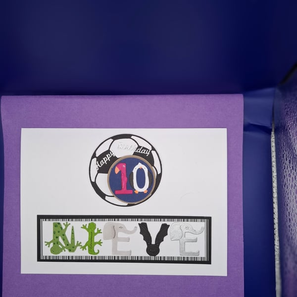 Animal Name Birthday Card