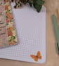 A5 Handmade Notebook with Spring Meadow Design - Image 4