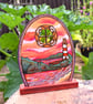 Pyrography Lighthouse Guardian Dragons Portal Fairy Door.  - Image 4