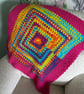 Crochet Baby blanket and hat
