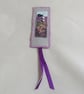 Embroidered Bookmark - Sheep and Heather - Image 3
