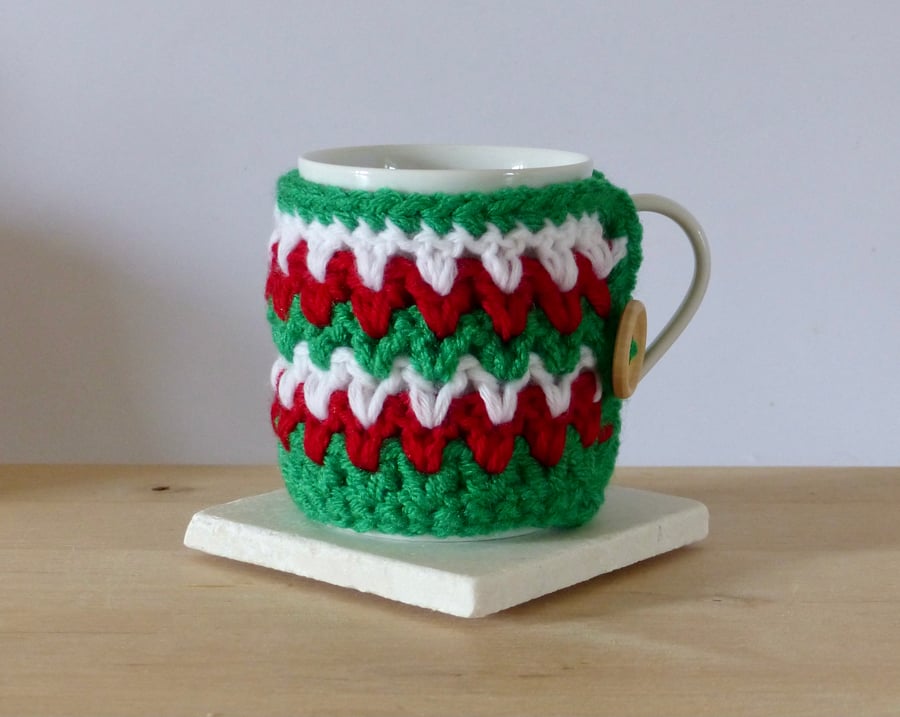 Crocheted Mug Cosy