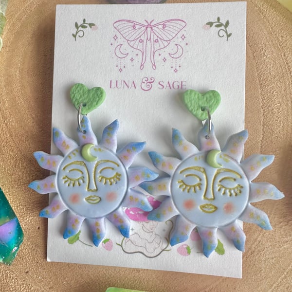 Sunshine Polymer Clay earrings