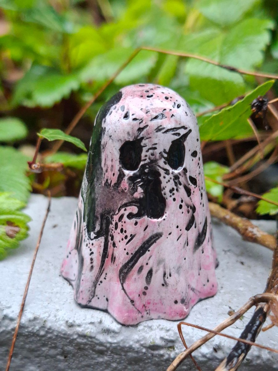 Ghost Ornmanent Ghostie JASON spooky cute punk emo gothic Valentine Valloween