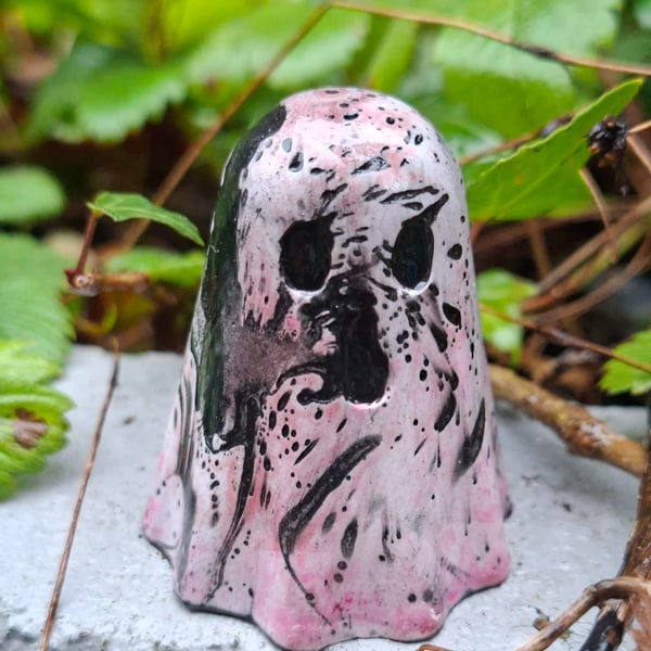 Ghost Ornmanent Ghostie JASON spooky cute punk emo gothic Valentine Valloween