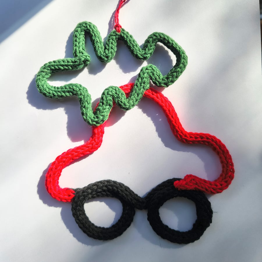 Driving Home for Christmas - with the tree too! Christmas tree decoration