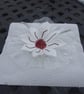 Daisy Fused Glass Wavy Serving Bowl or Ornamental Approx 10" Wide - Image 4