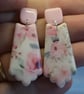 Floral Art Deco Earrings - Image 2